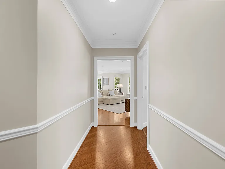 Wide entry hallway