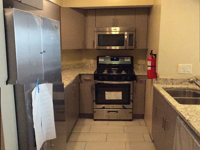 Full view of kitchen
