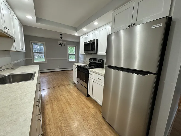 Kitchen with new appliances