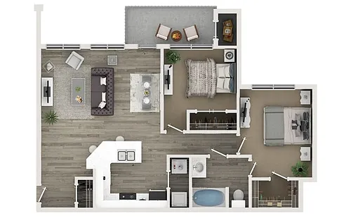 Floor plan B1