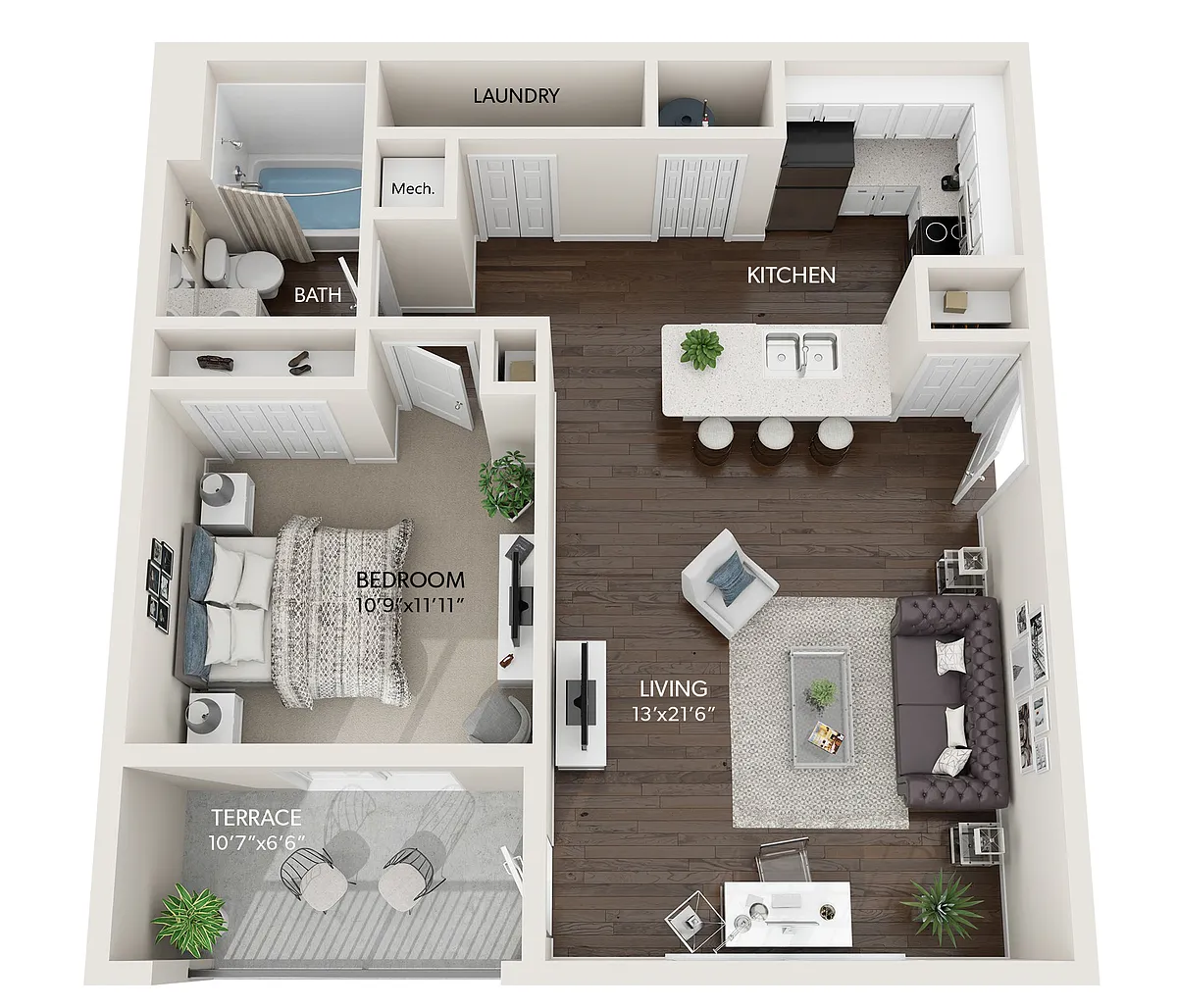 Floor plan The Elm