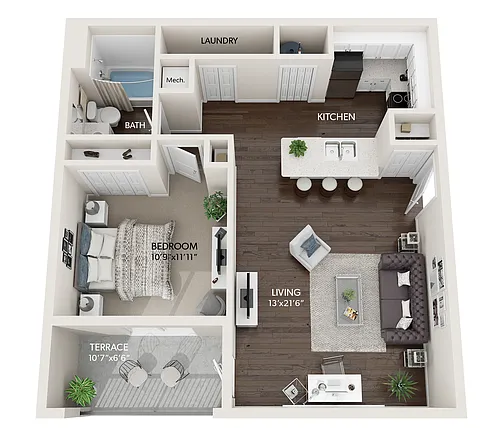 Floor plan The Elm