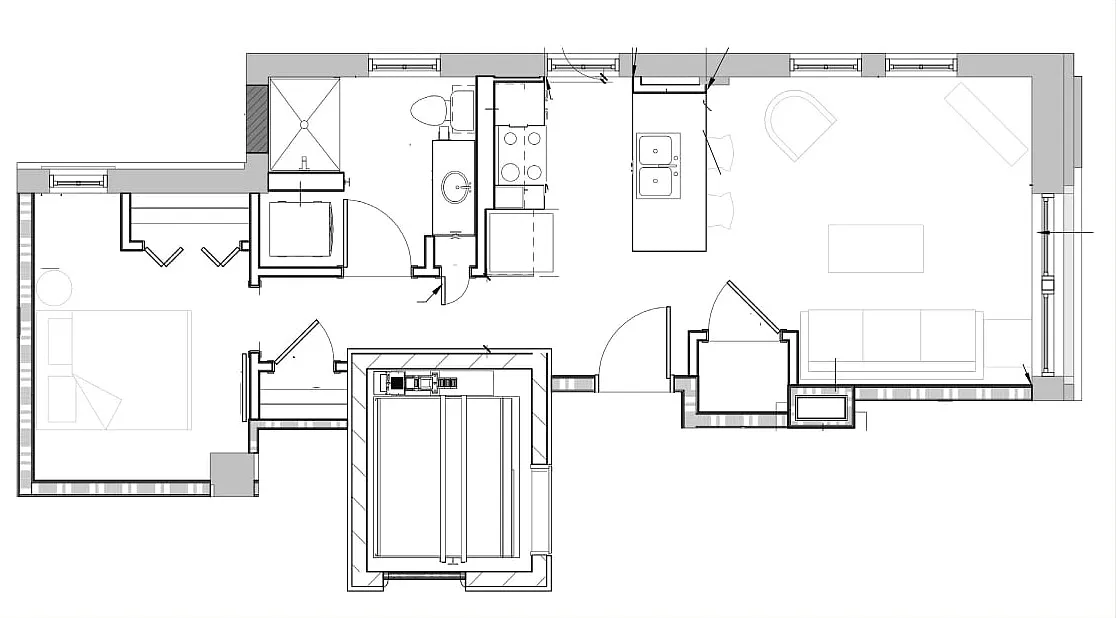 Floor plan Banker