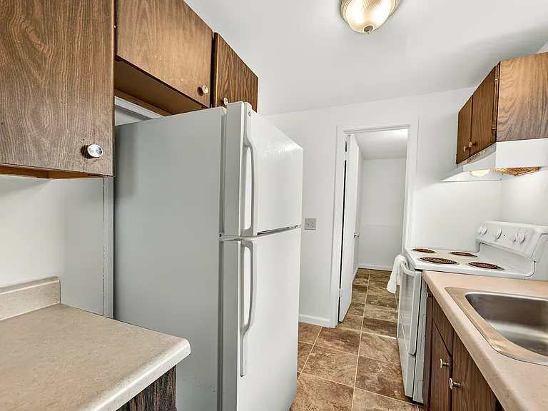 1 Br Kitchen with Bright Window Above Sink