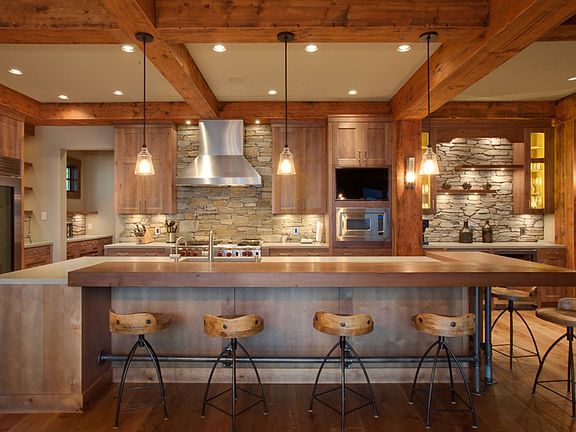 Example of Rustic Industrial Style Design
