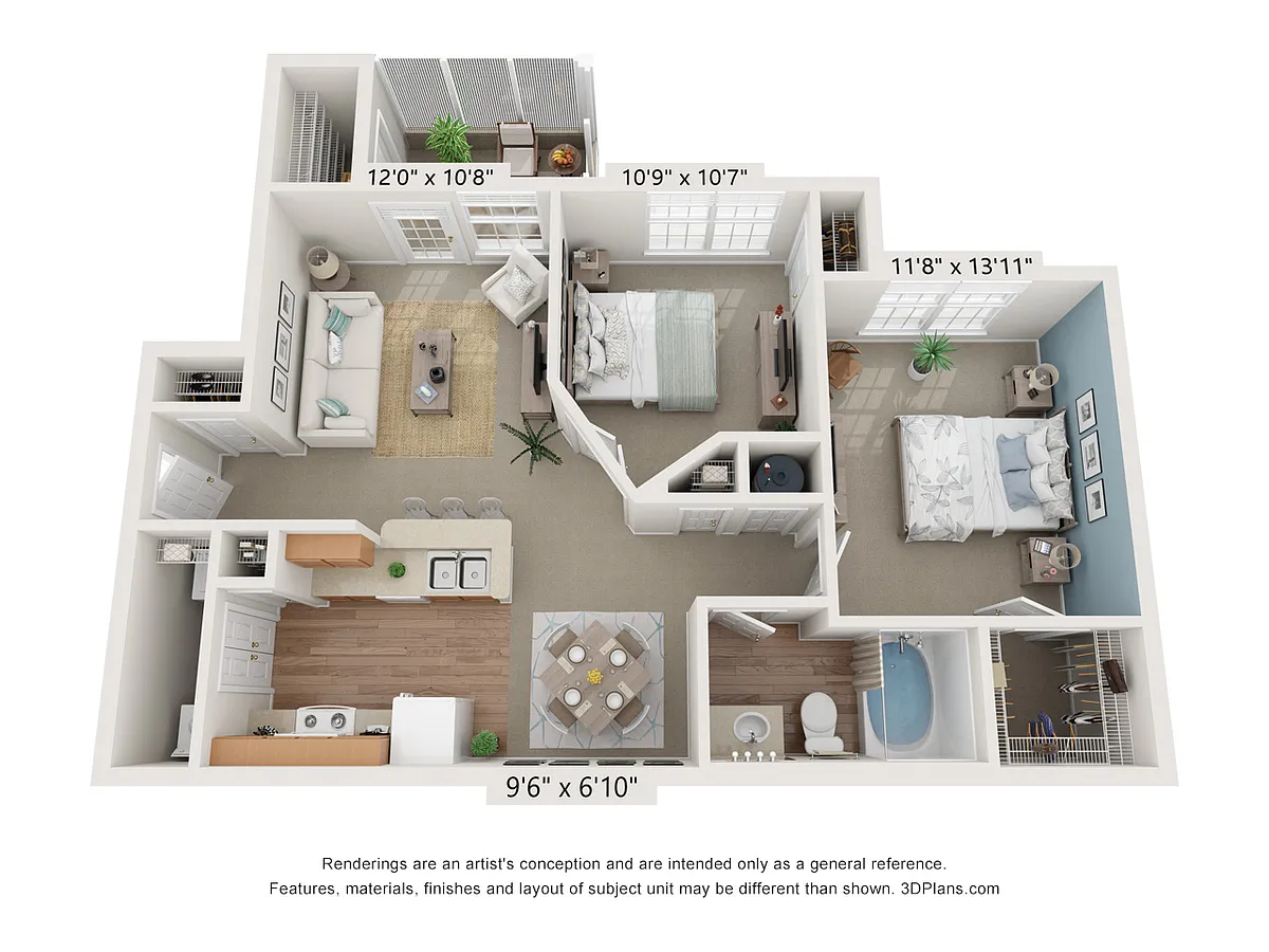 Floor plan The Den