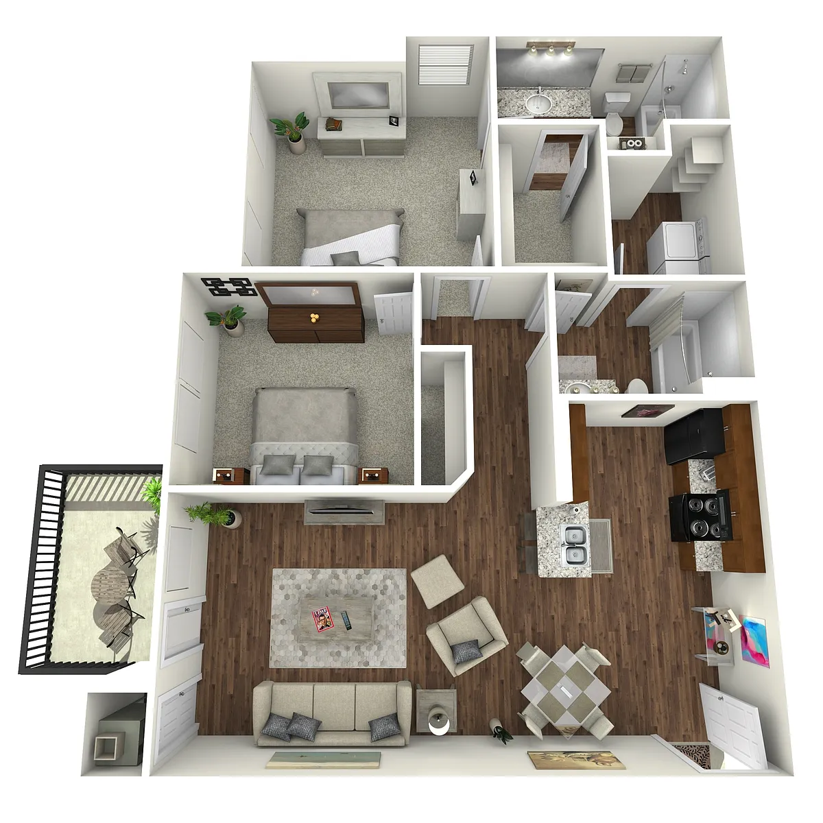 Floor plan B