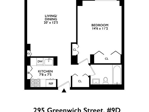 2nd image of 295 Greenwich St APT 9D