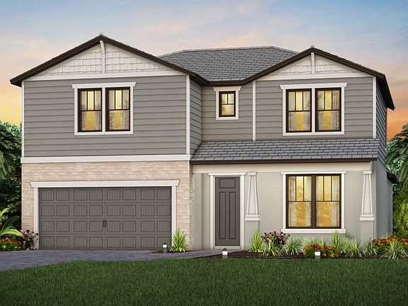 Exterior C2 with stone