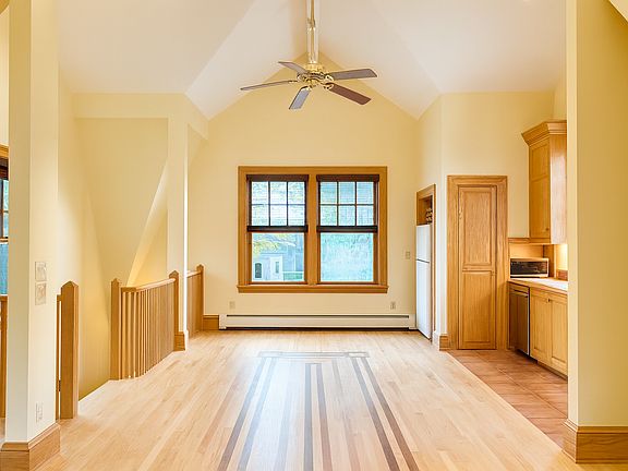 Main living space (up one flight of stairs above a garage)