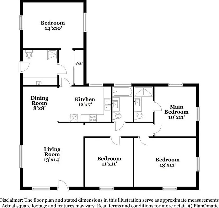 4 bed, 2.0 bath, 1100 sqft, $2,630 — Photo 2