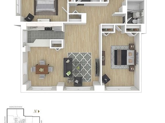 3rd image of 155 E 29th St APT 32a