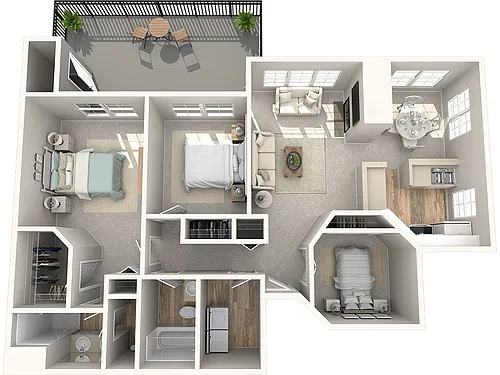 Floor plan Dogwood A