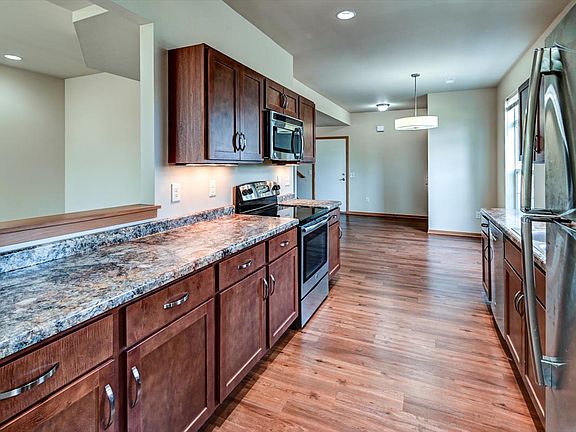 Galley Kitchen with pass through`