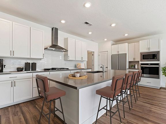 Virtually Staged Kitchen