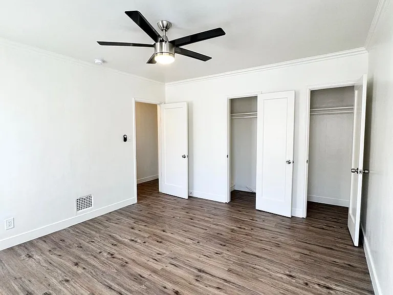 First room closets