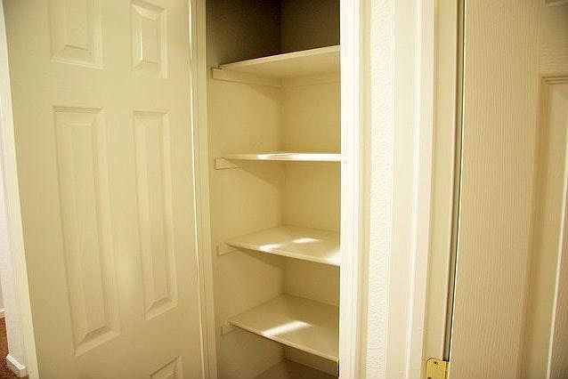 Plenty of storage space