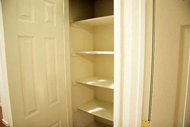 Plenty of storage space