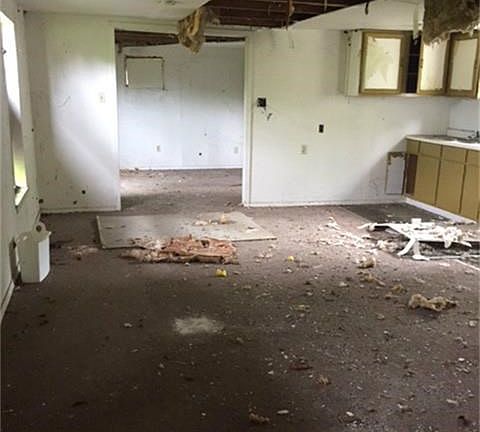 Can  be  designed for separate bedroom and bath upstairs.with walk in closet. Good living space and open kitchen.