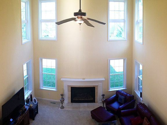 2 story living room 