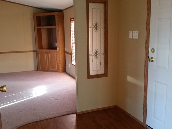 Front door view to living room