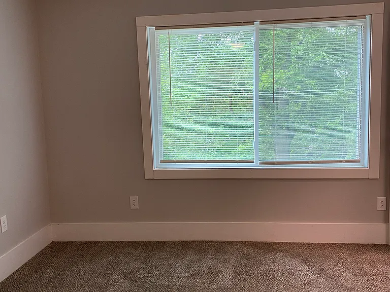 side bedroom with walkin closet and private bath, shower only