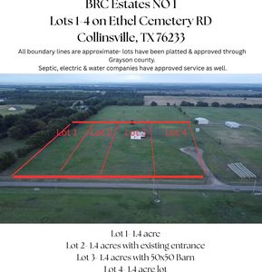 LOT 2 Ethel Cemetery Rd, Collinsville, TX, 76233