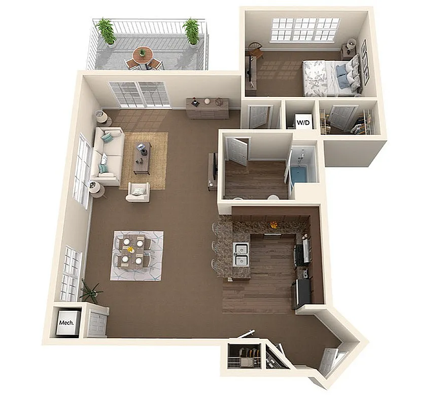 Floor plan The Cambridge II