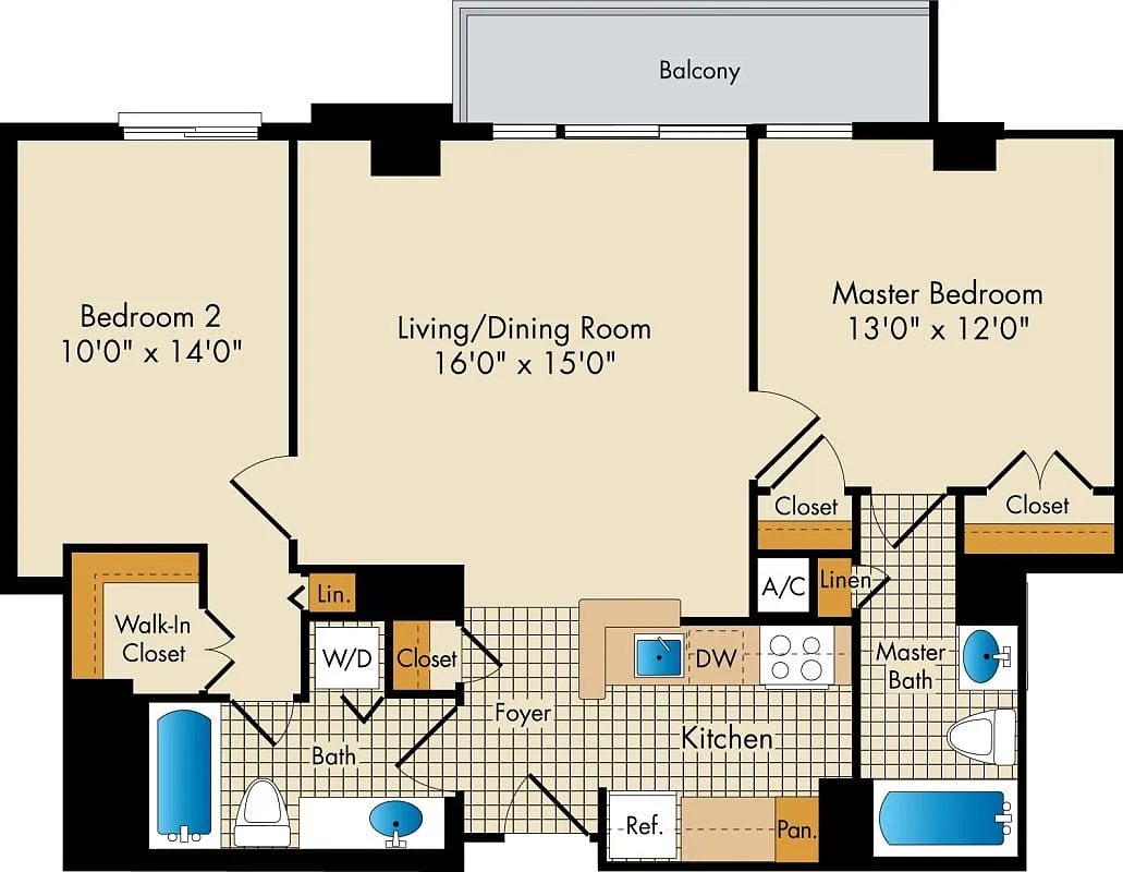 Floor plan Strathmore