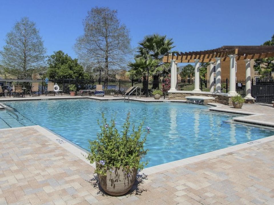 resort style pool
