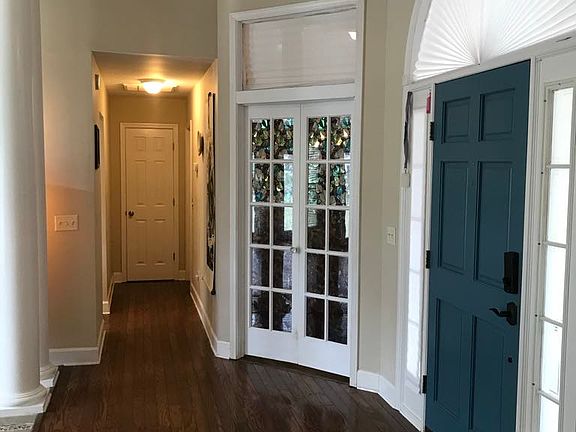 Foyer and office doors