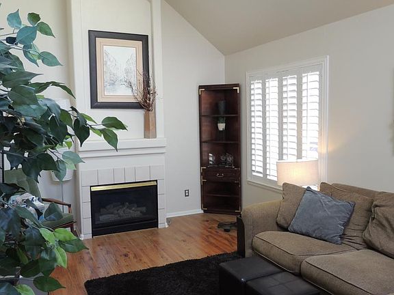 Living room facing west
