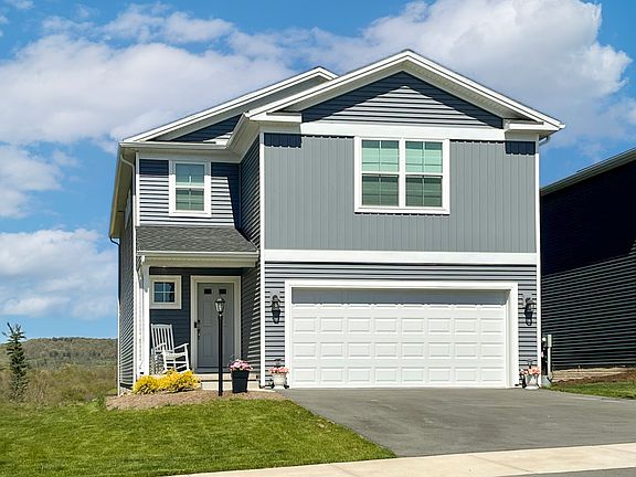 The Wynnwood A - Streamline Series by S A Homes - Front exterior view - 2 story home with vinyl sidi