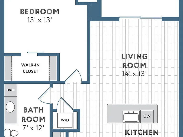 Floor Plan B3 | 22 Slate | Apartments in Madison, WI Floor Plan B3 | 22 Slate | Apartments in Madison, WI