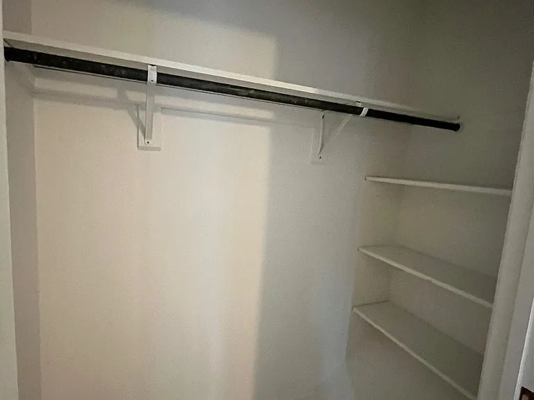 Main bedroom closet.