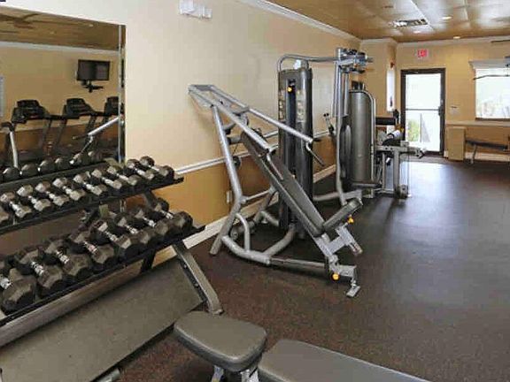 Community gym at Siesta Bay Resort