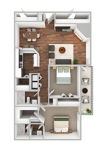 Floor plan RSV - B2