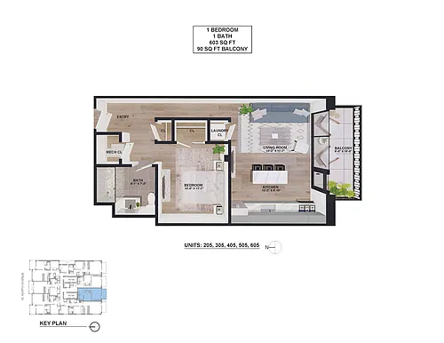 Floor plan 305