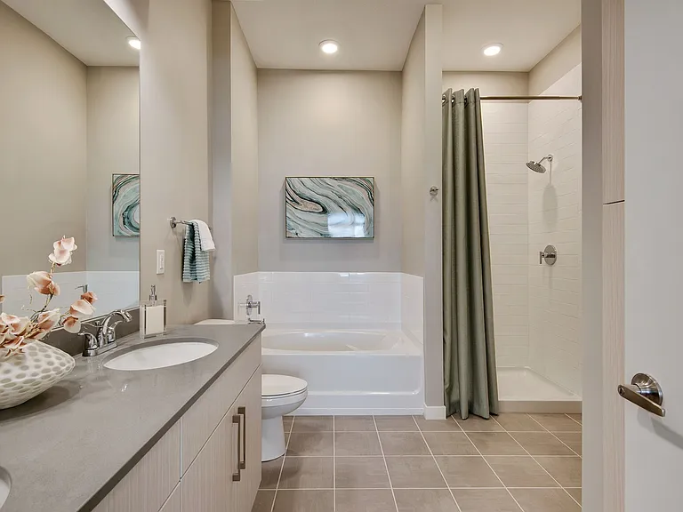 Double Vanity Primary Bathroom