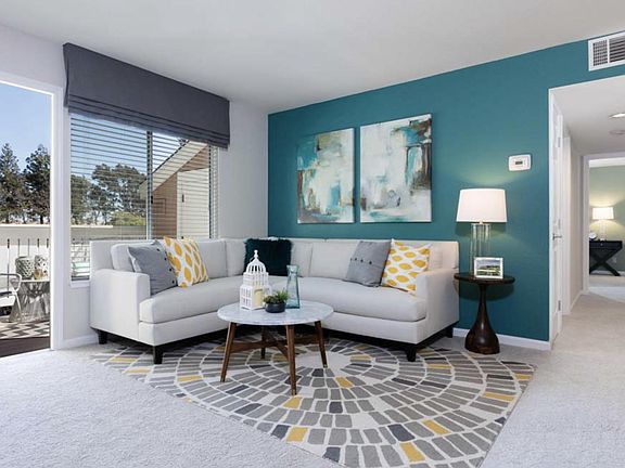 The living room is always full of light, and it comes with a