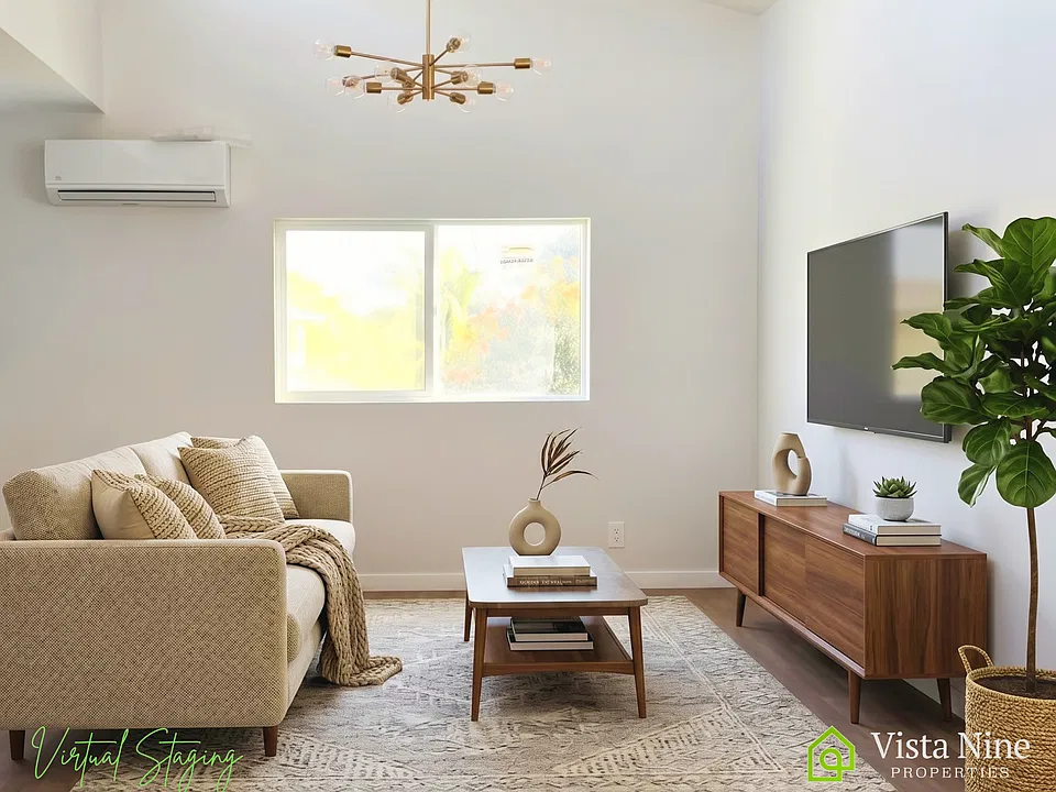 Vaulted Ceiling Living Room