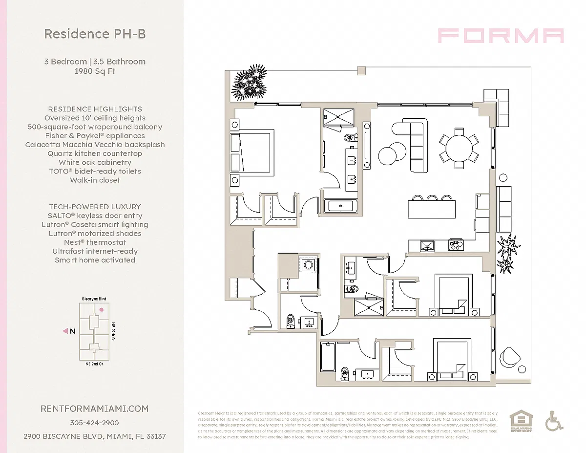 Floor plan PH-B