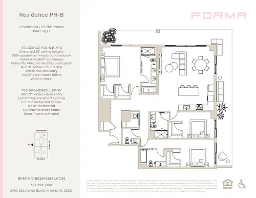 Floor plan PH-B