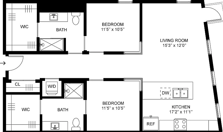 Aster 2D | 2 Bedroom | Greenside | Silo Park | v1 Aster 2D | 2 Bedroom | Greenside | Silo Park | v1