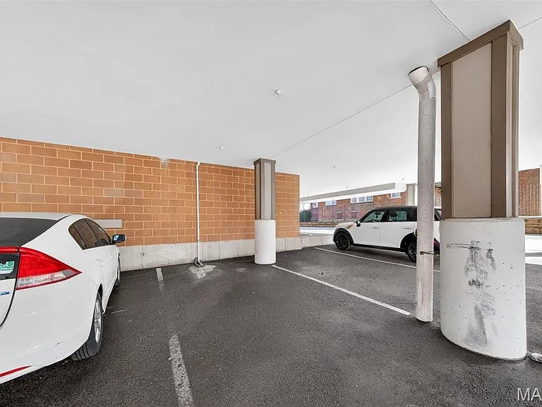 Covered parking in gated lot