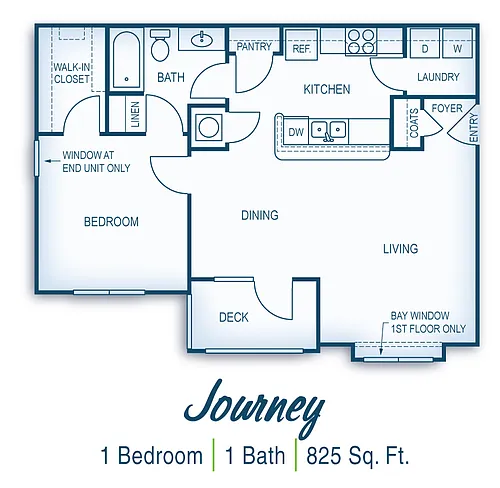 Floor plan 1X1