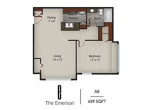 Floor plan A8