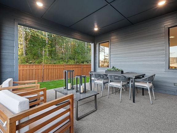Covered Outdoor Living and Fenced Rear Yard