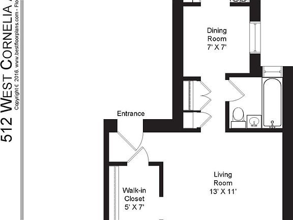 2nd image of 518 W Cornelia Ave #2N