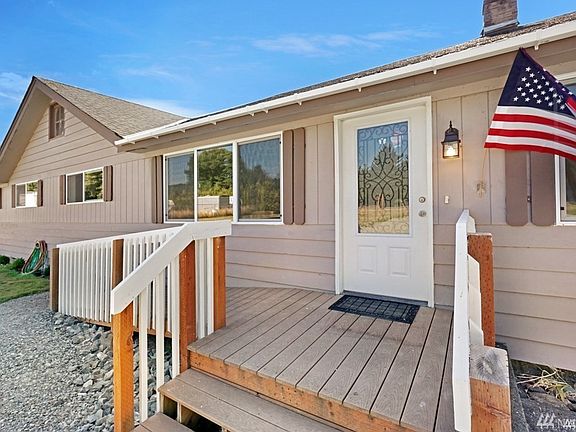 Welcoming front entrance with freshly painted railings